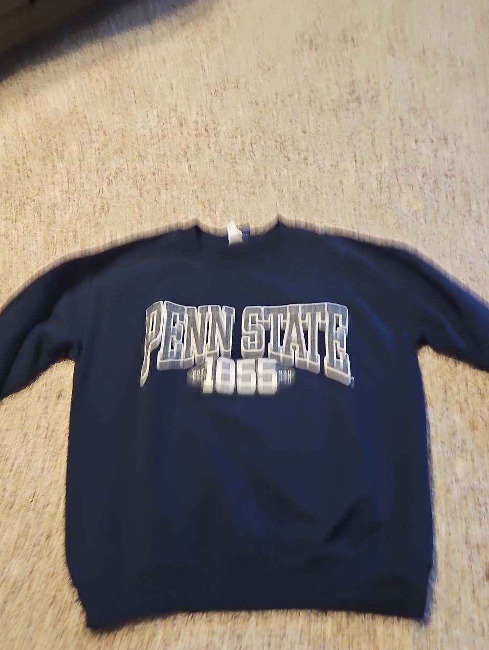 Penn State Navy Blue Crewneck Sweatshirt